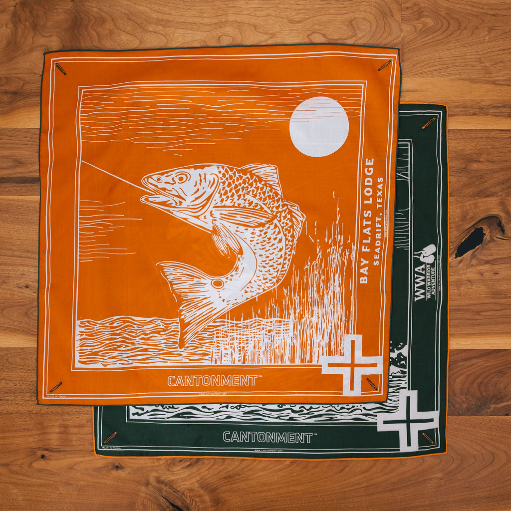 The Bay Flats Lodge x WWA x Cantonment Kerchief Set