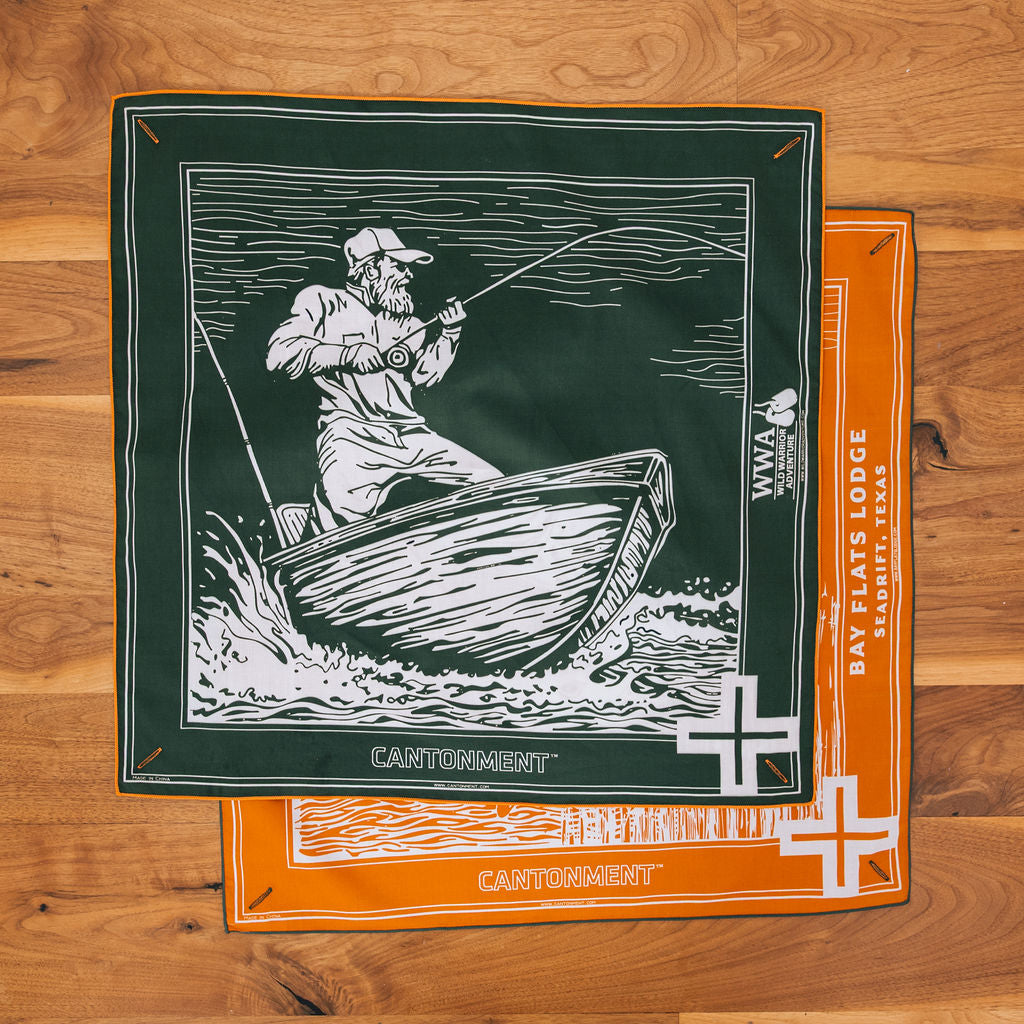 The Bay Flats Lodge x WWA x Cantonment Kerchief Set