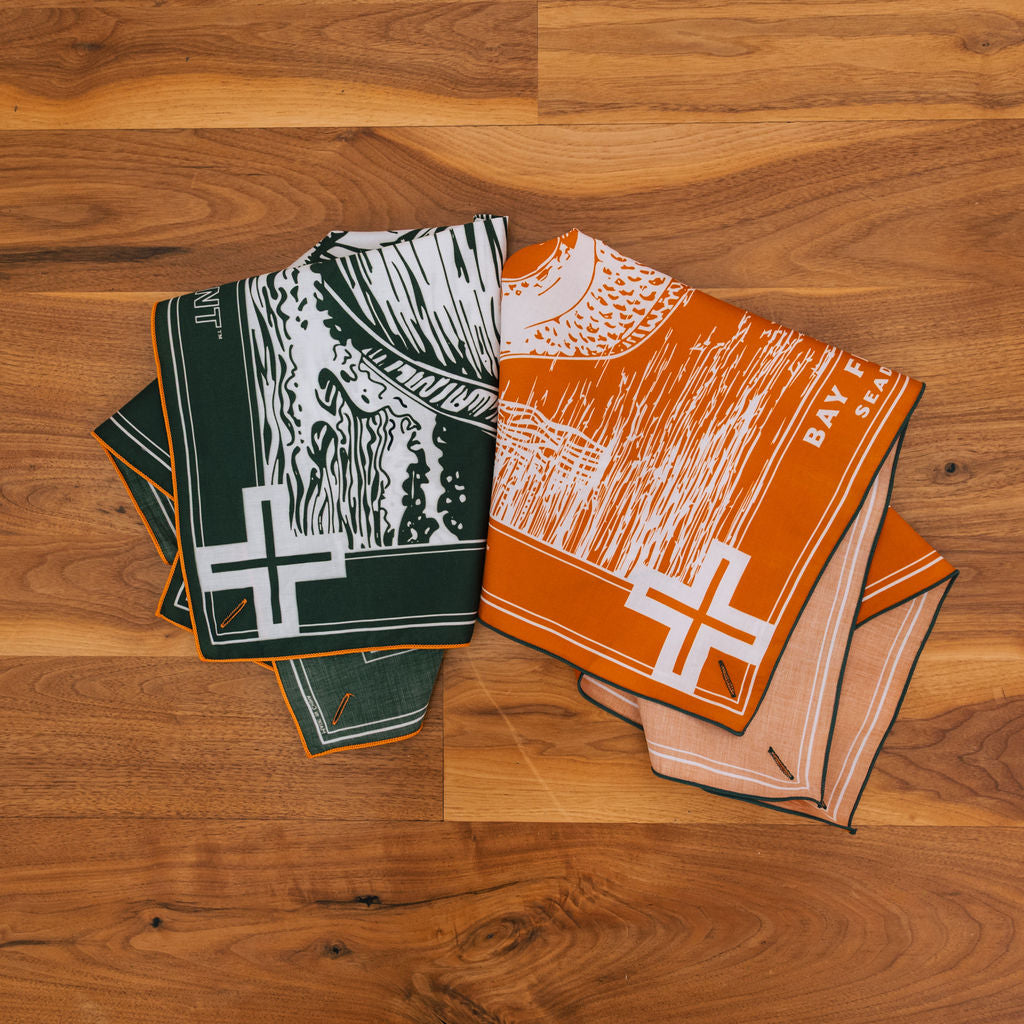 The Bay Flats Lodge x WWA x Cantonment Kerchief Set