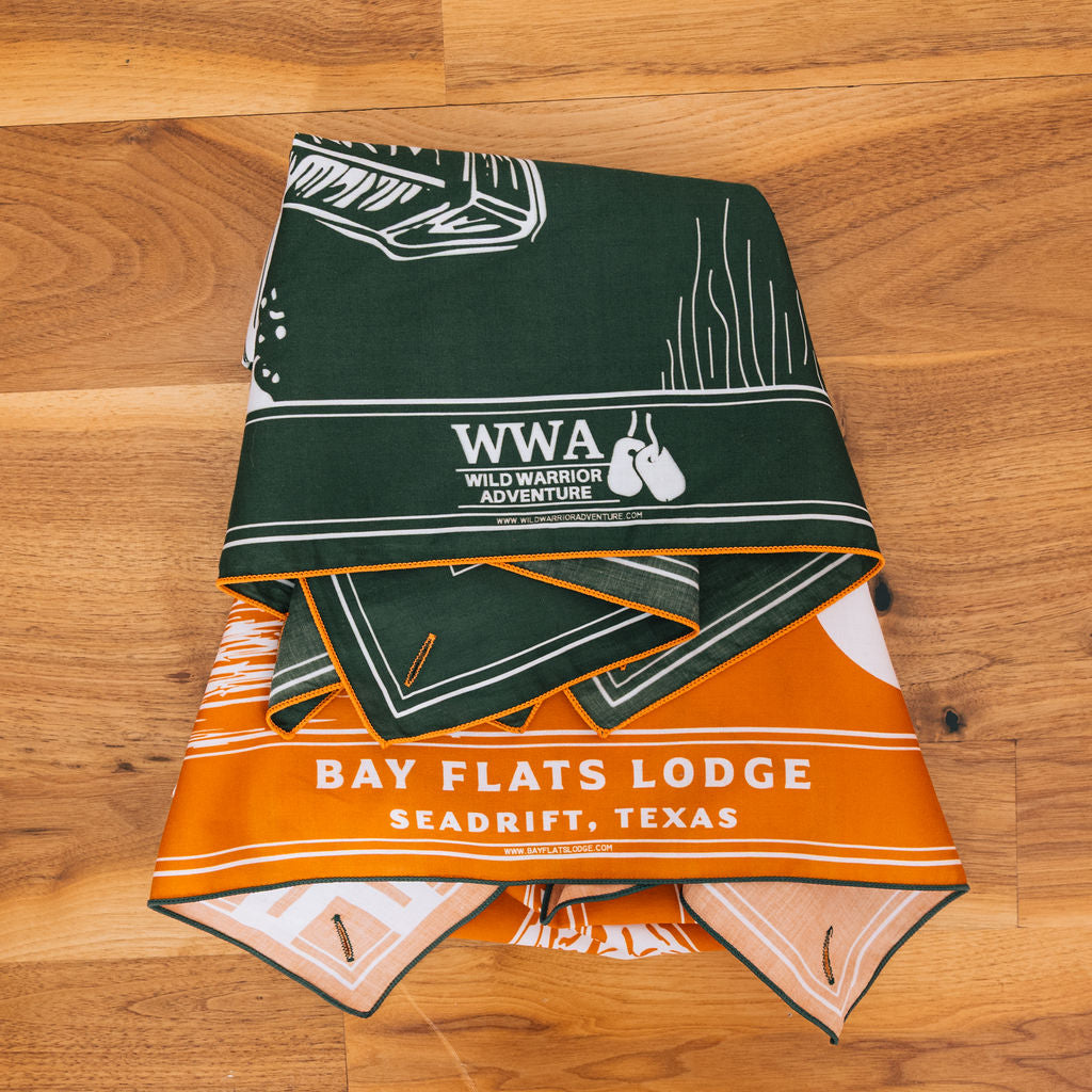 The Bay Flats Lodge x WWA x Cantonment Kerchief Set